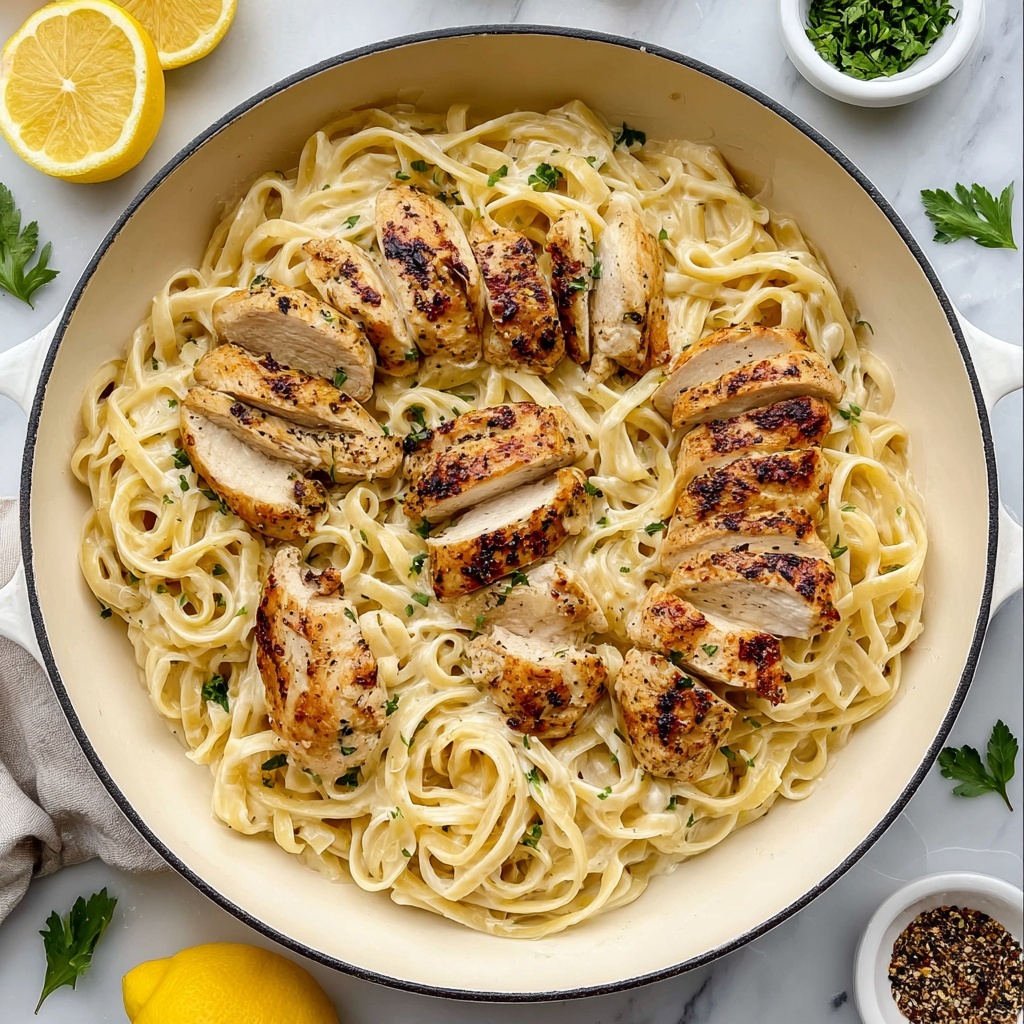 Cowboy Butter Chicken Linguine Recipe - Recipe Image