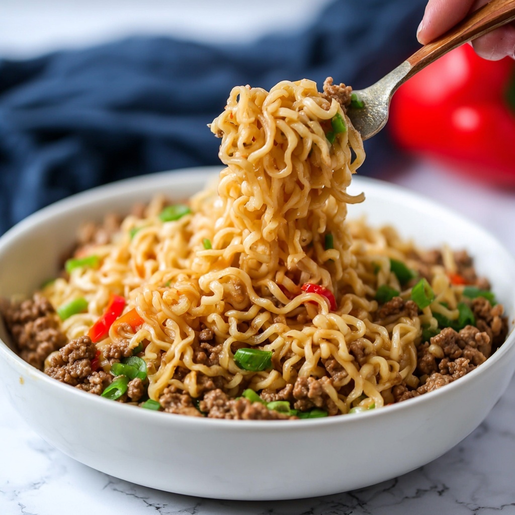 Slow Cooker Beef Ramen Recipe - Recipe Image