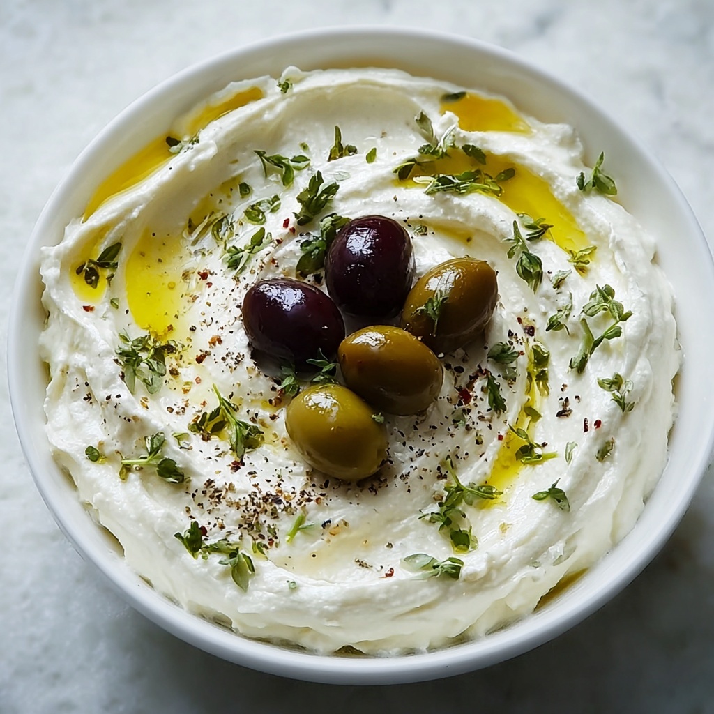 Whipped Feta with Tangy Olives Recipe - Recipe Image
