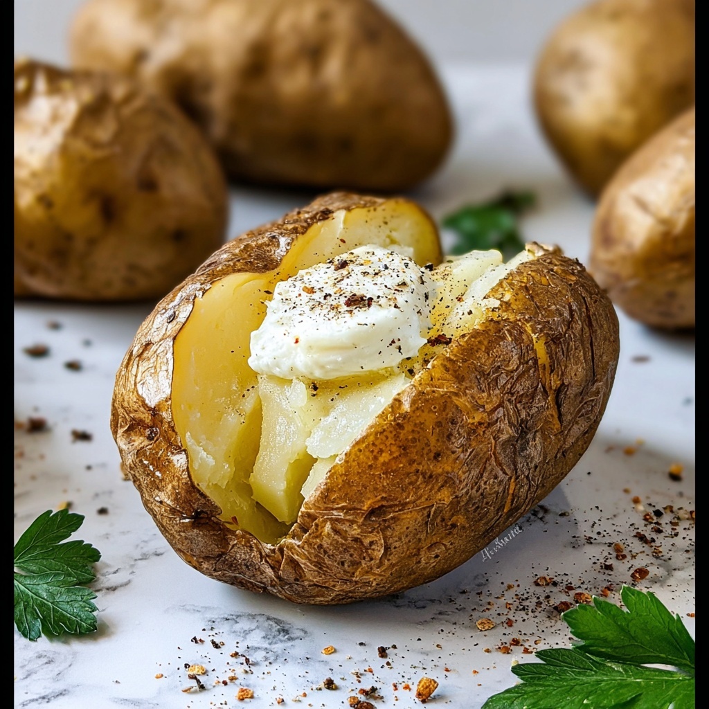 Crispy Baked Potatoes Recipe - Recipe Image