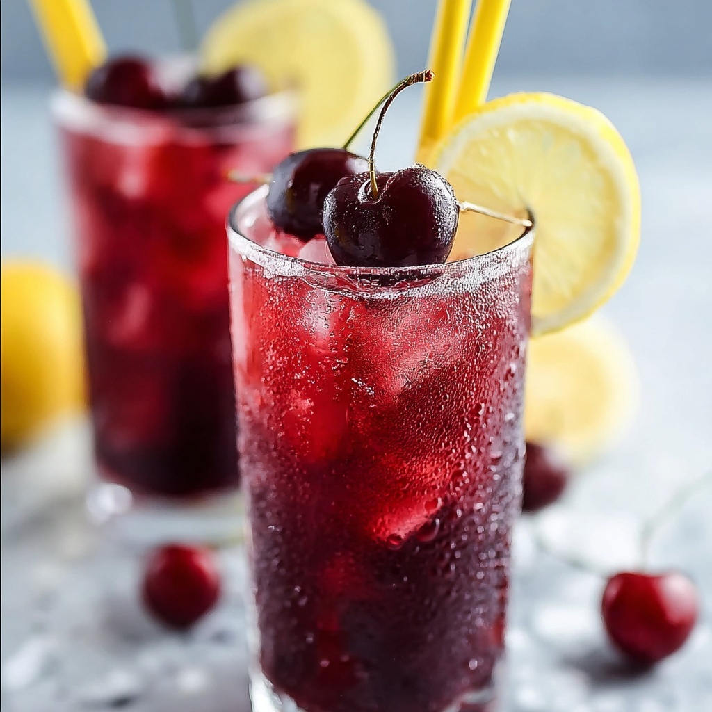 Easy Cherry Lemonade Recipe - Recipe Image