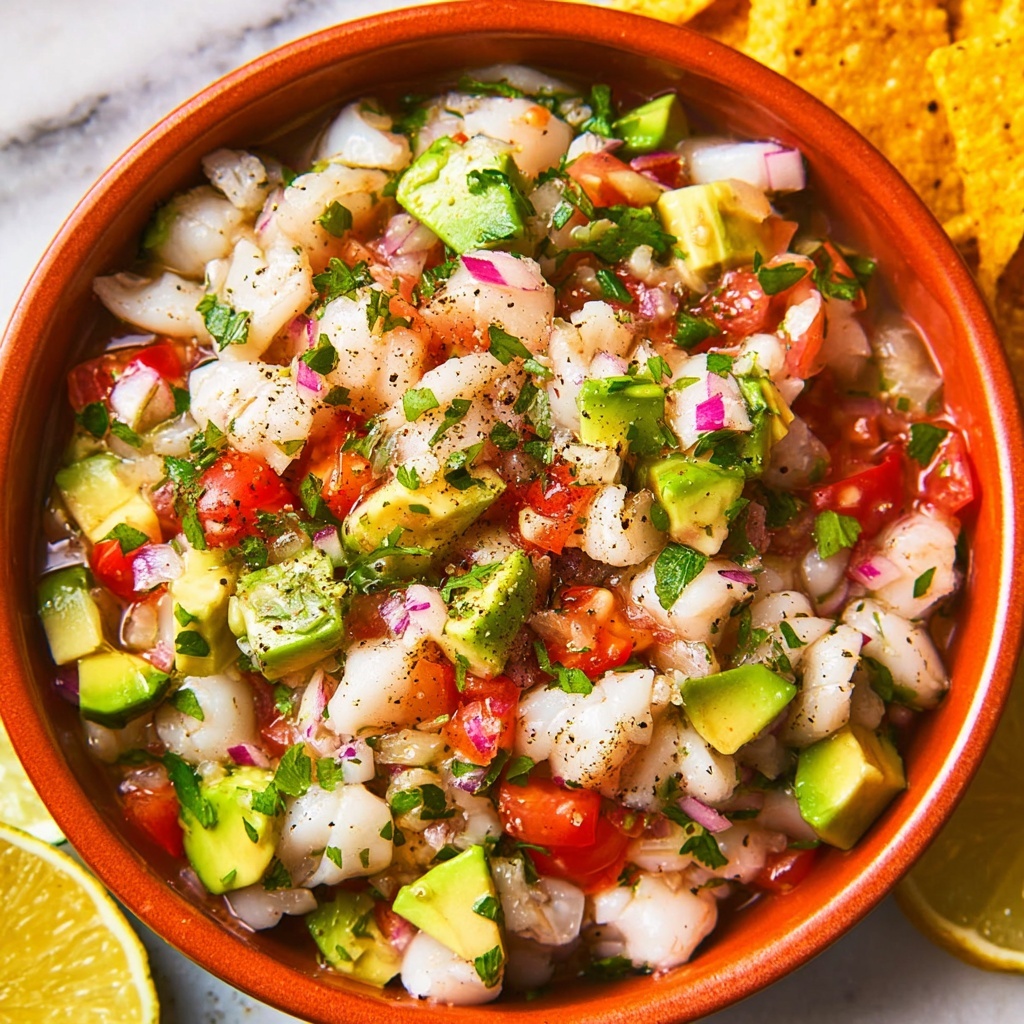 Best Ever Shrimp Ceviche Recipe - Recipe Image