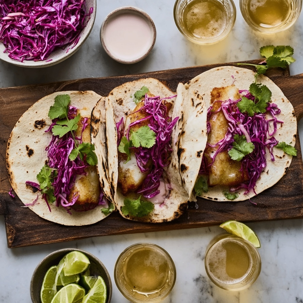 Baja Fish Tacos Recipe - Recipe Image