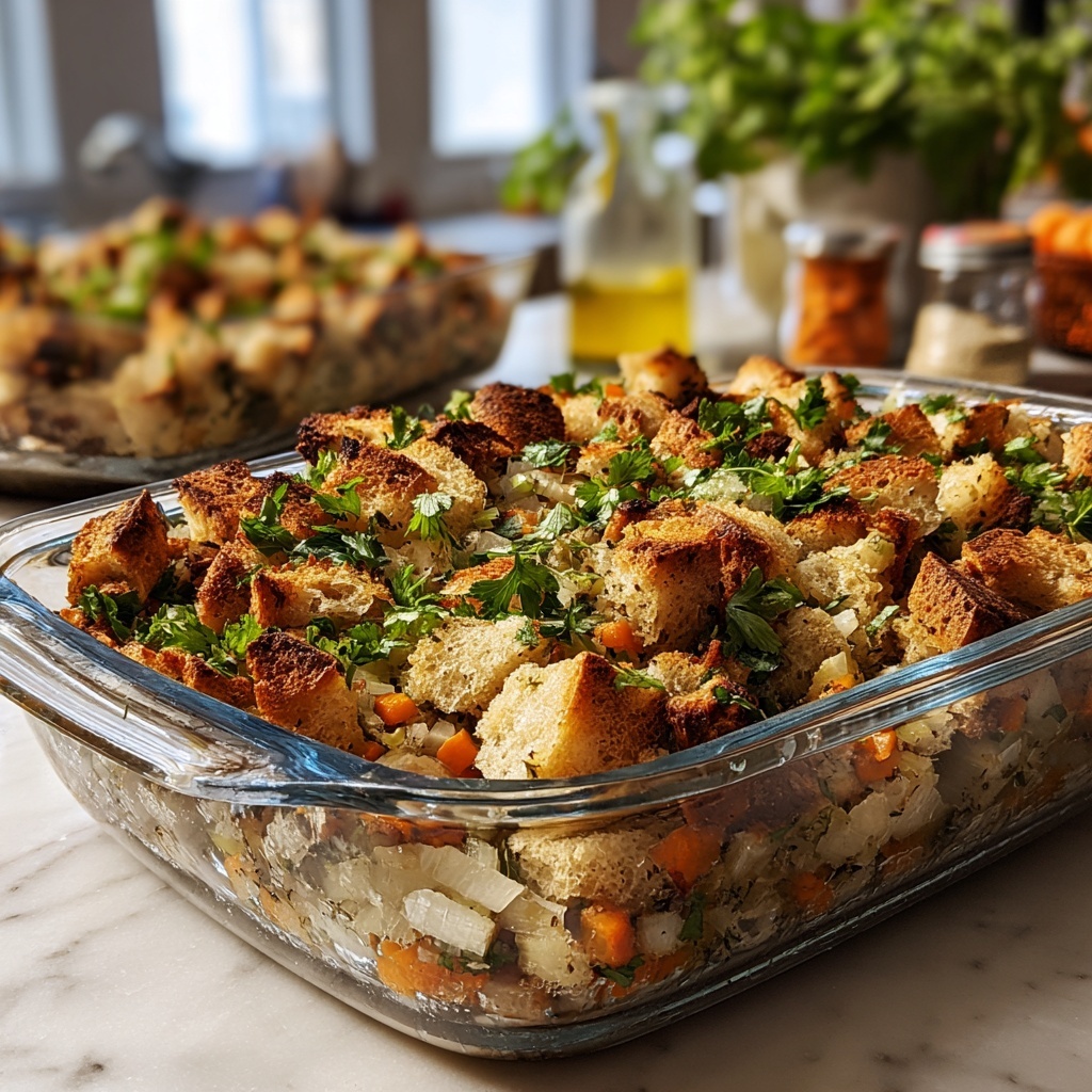 Perfect Homemade Stuffing Recipe - Recipe Image