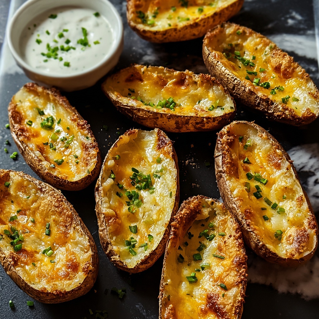 Baked Potato Skins Recipe - Recipe Image