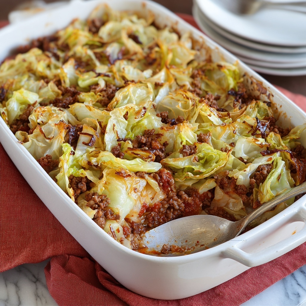 Cabbage Beef Bake Recipe - Recipe Image