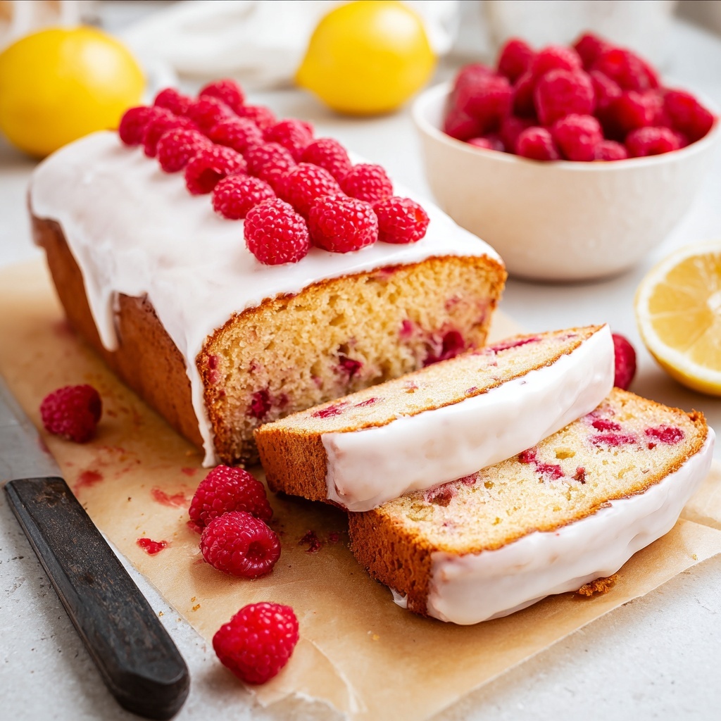 Lemon and Raspberry Drizzle Cake Recipe - Recipe Image