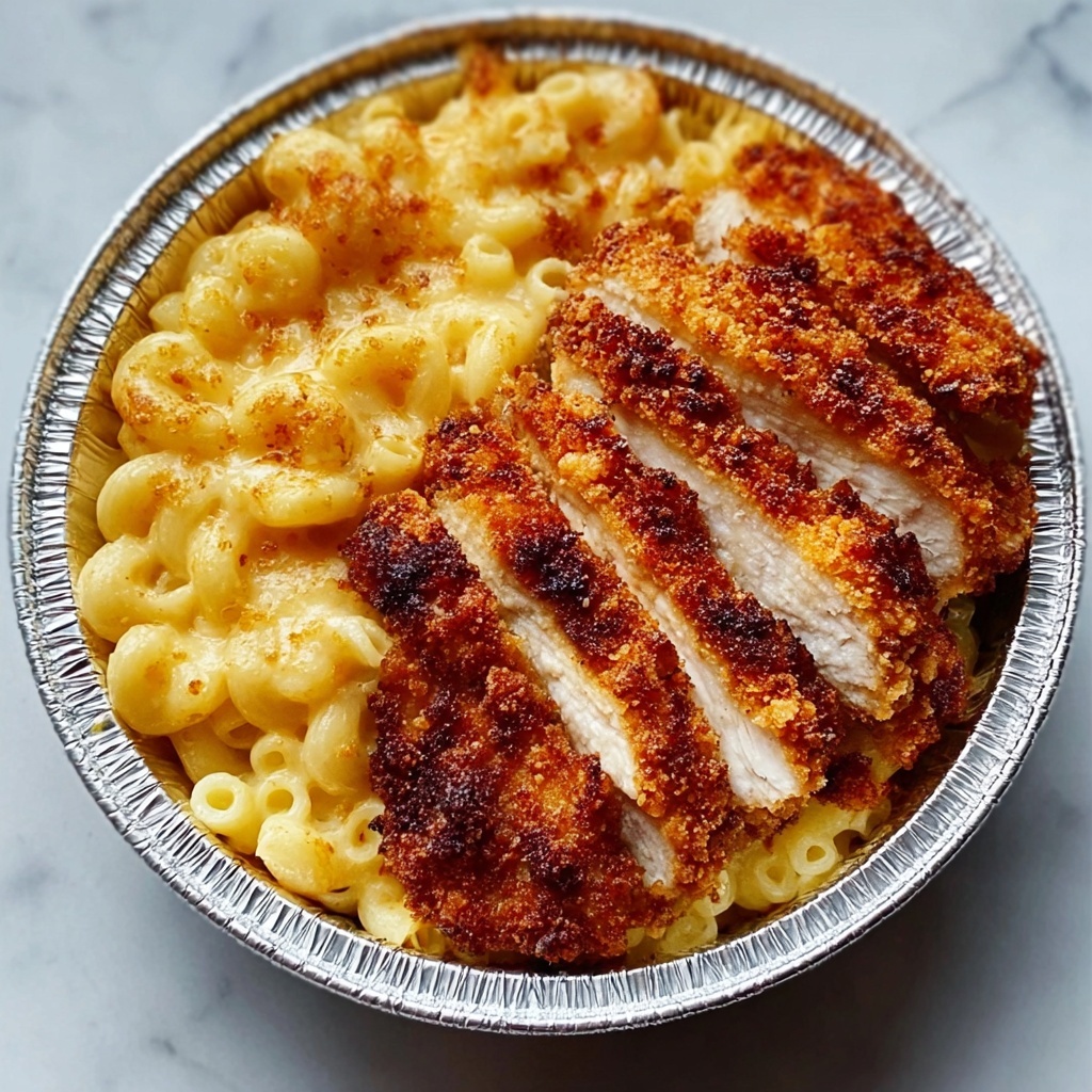 Southern Fried Chicken with Creamy Mac and Cheese Recipe - Recipe Image