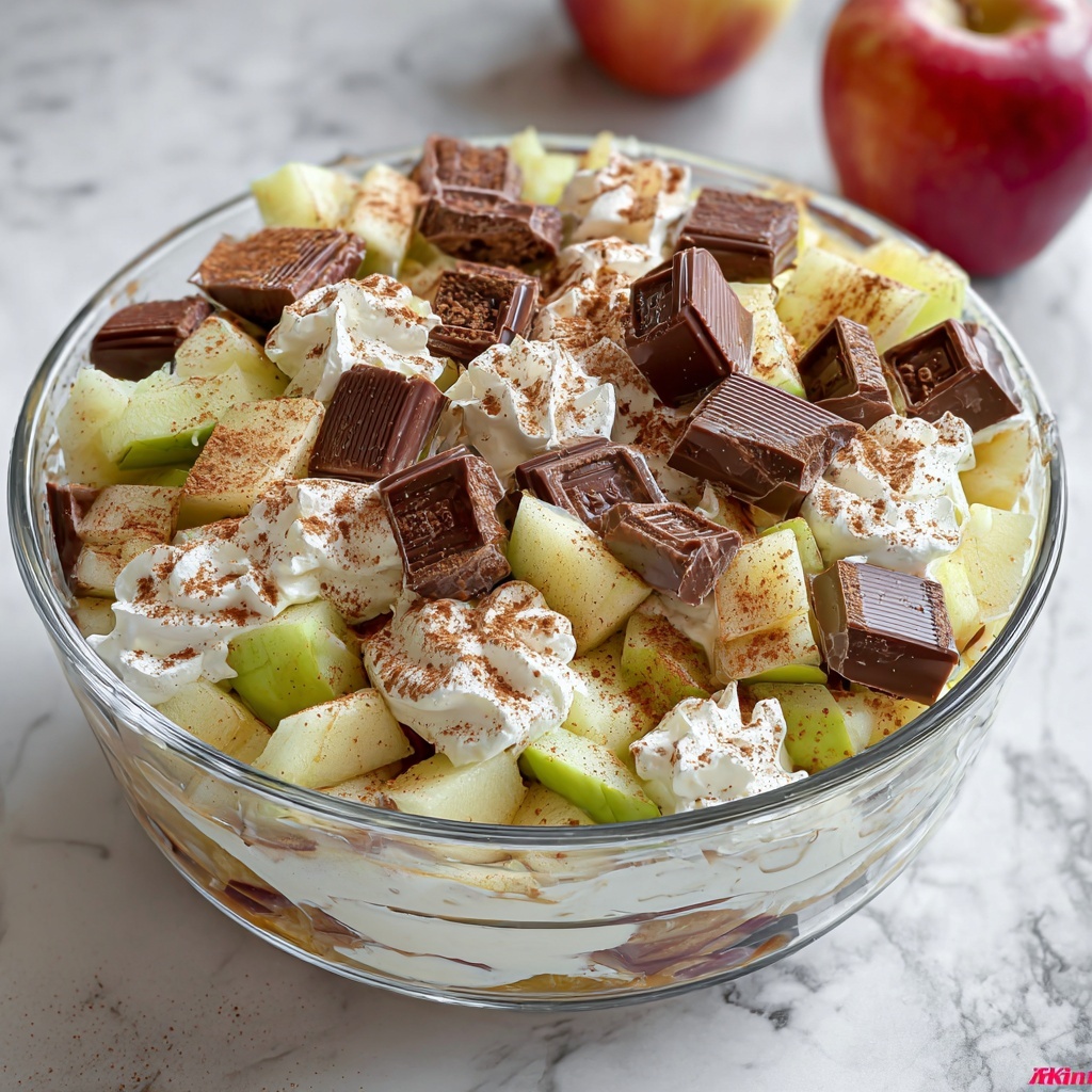 Snicker Apple Salad Recipe - Recipe Image