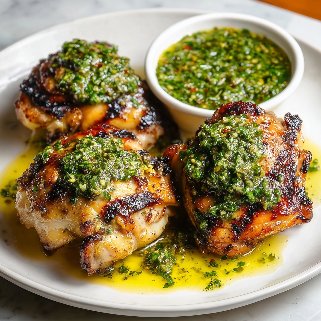 Chimichurri Chicken Thighs Recipe - Recipe Image