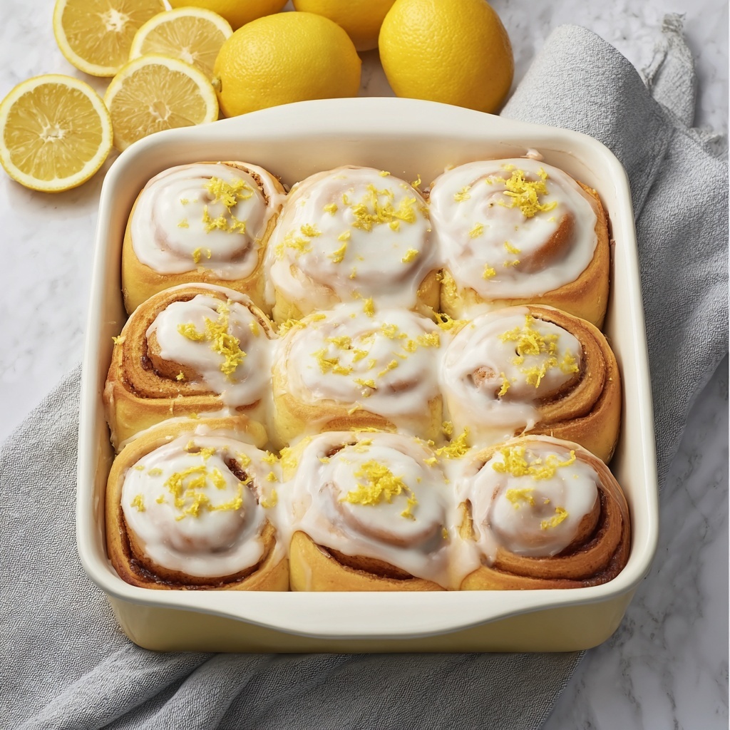 Lemon Sweet Rolls Recipe - Recipe Image