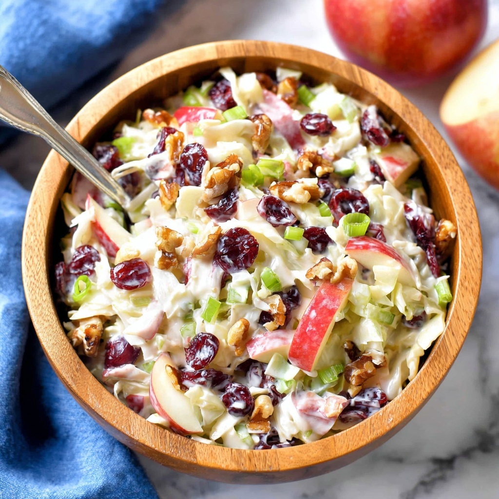 Apple Cranberry Coleslaw Recipe - Recipe Image