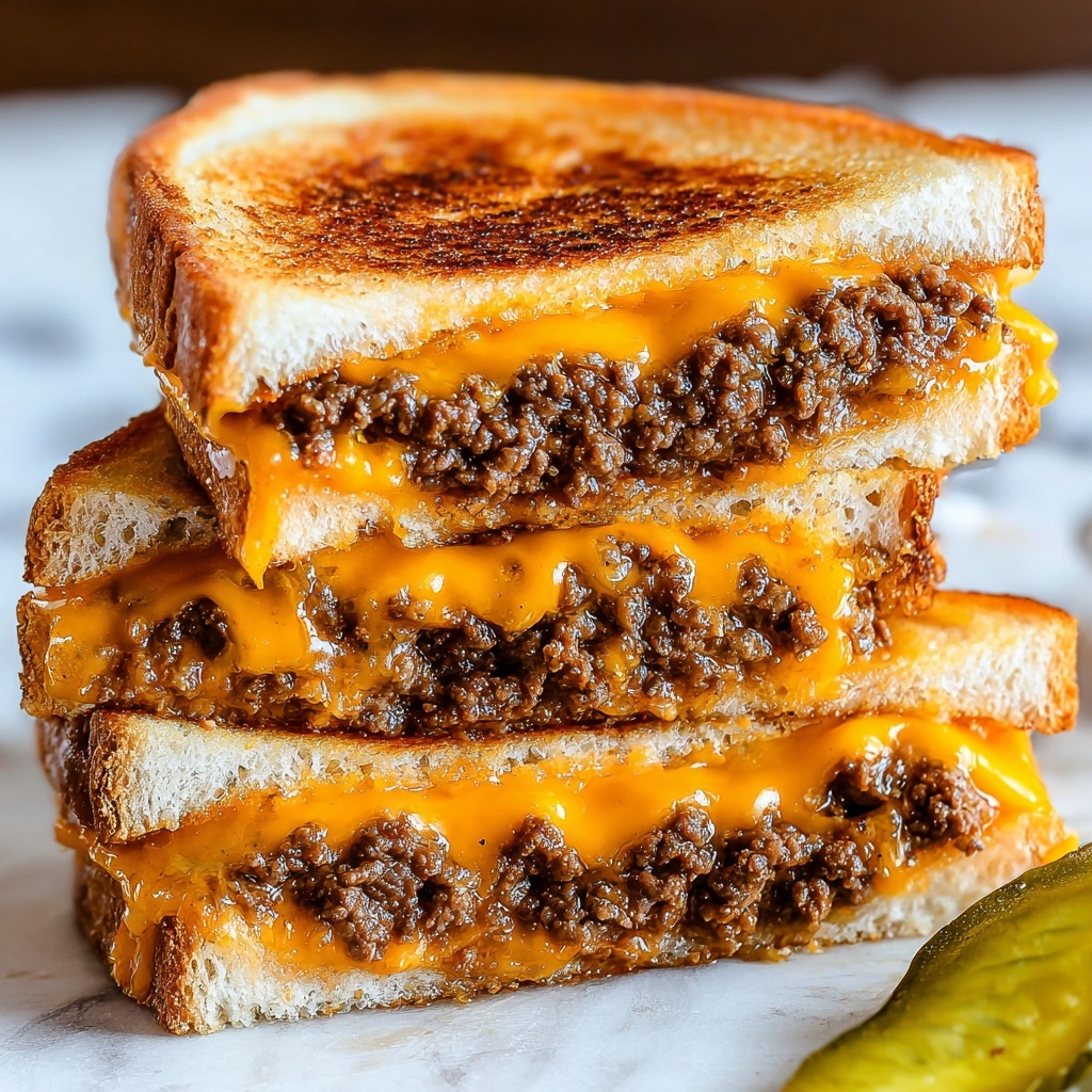 Grilled Cheese Sloppy Joes Recipe - Recipe Image