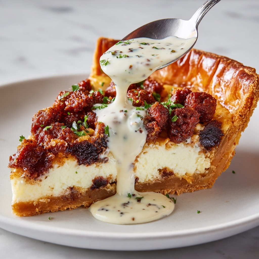 Sausage Gravy Puff Pie Recipe - Recipe Image