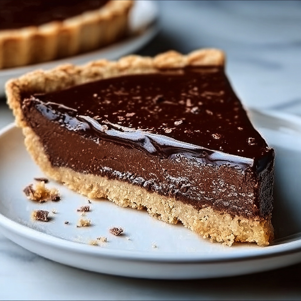 Hot Fudge Pie Recipe - Recipe Image