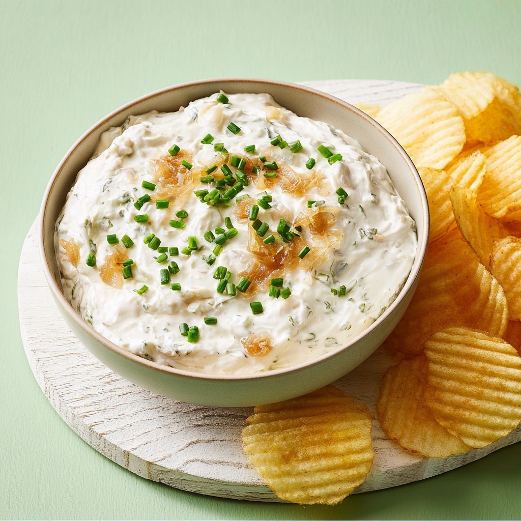 Creamy French Onion Dip Recipe - Recipe Image
