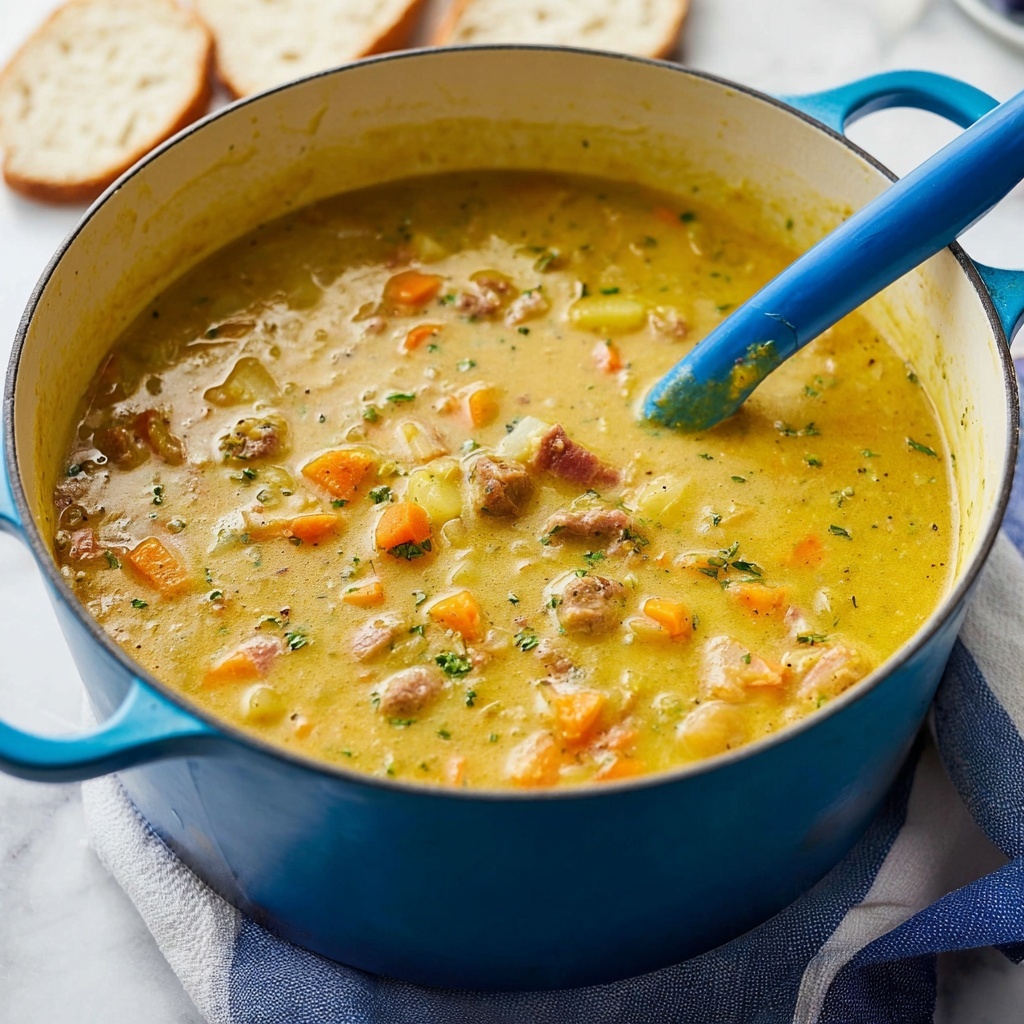 Split Pea Soup with Ham Recipe - Recipe Image