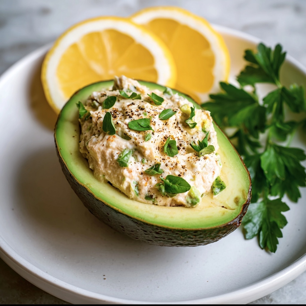 Salmon Stuffed Avocados Recipe - Recipe Image