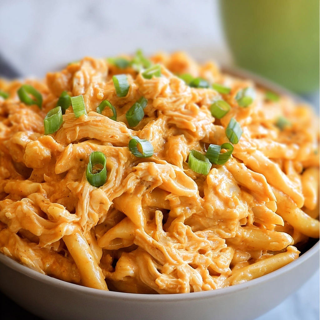 Buffalo Chicken Pasta Recipe - Recipe Image