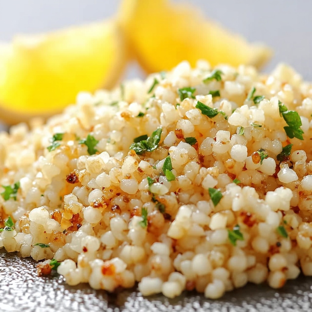 Garlic Butter Cauliflower Rice Recipe - Recipe Image