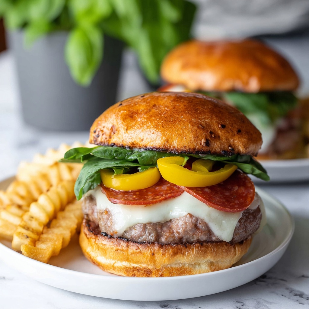 Pizza Burger Recipe - Recipe Image