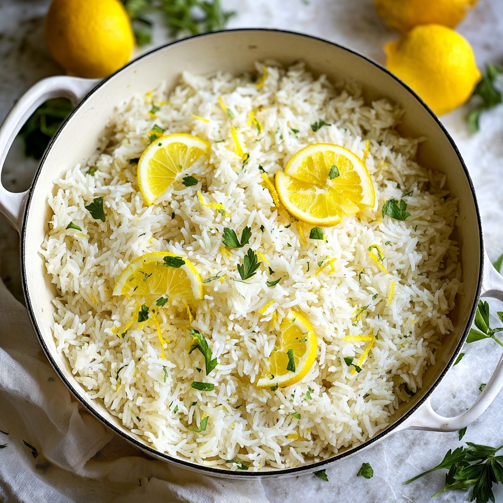 Greek Lemon Rice Recipe - Recipe Image