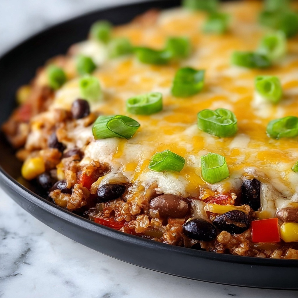 Southwest Ground Turkey and Rice Skillet Recipe - Recipe Image