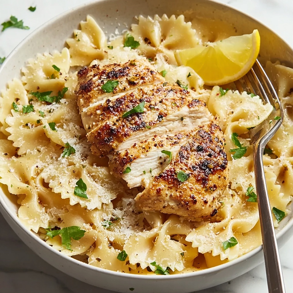 Lemon Chicken Pasta Recipe - Recipe Image