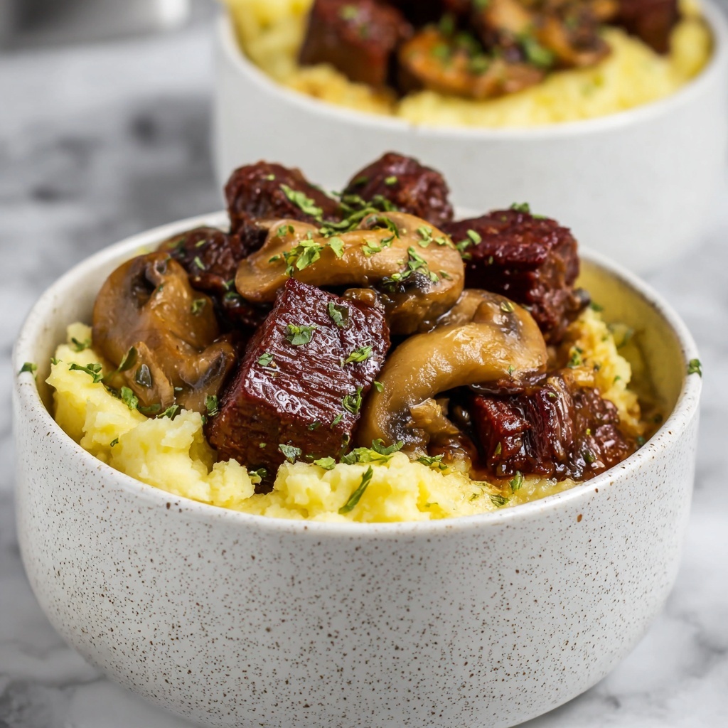 Crockpot Beef Tips and Gravy Recipe - Recipe Image