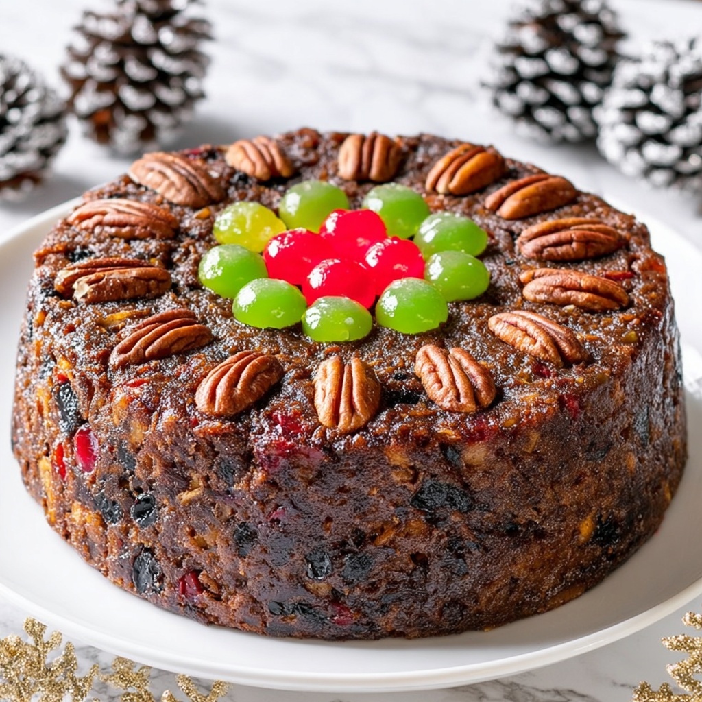 Christmas Fruit Cake Recipe - Recipe Image