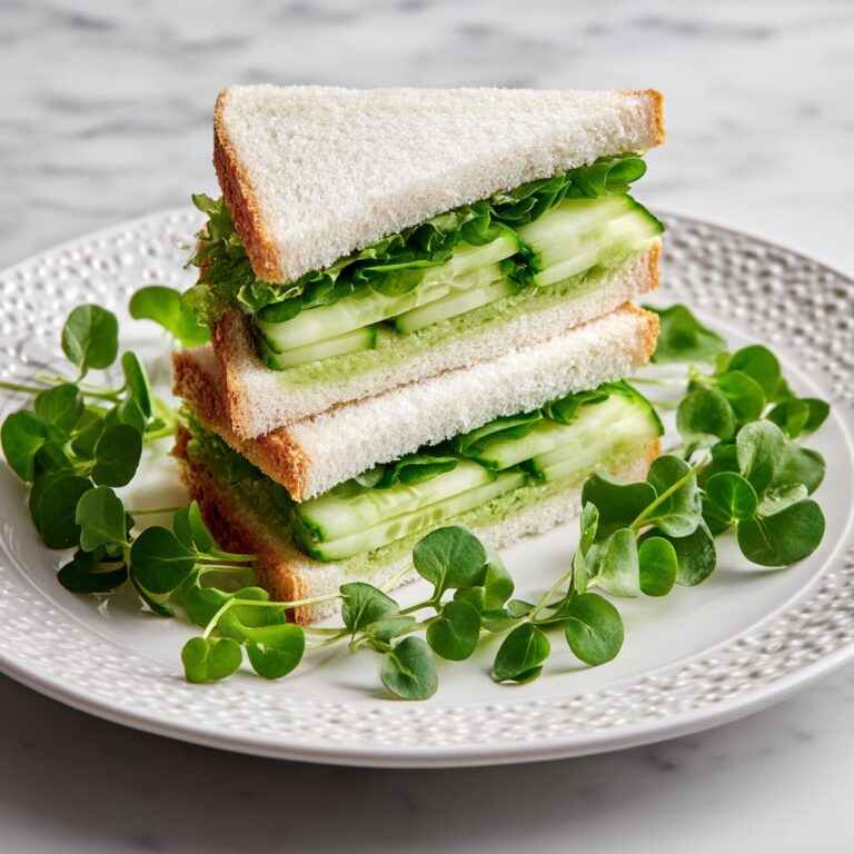 Cucumber Sandwiches Recipe