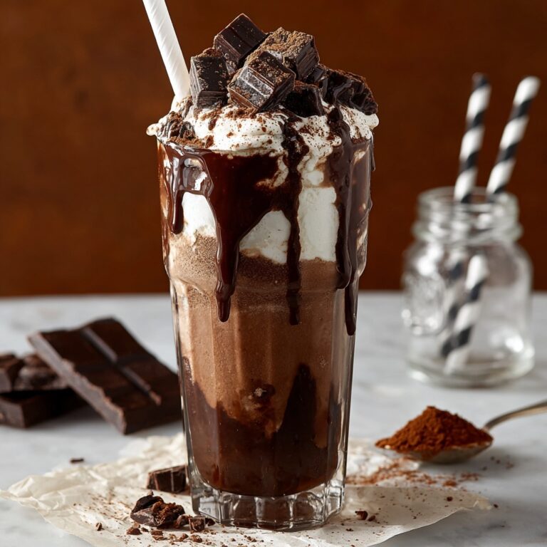Brownie Milkshake Recipe