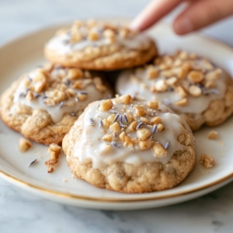 Lavender Honey Crunch Cookies Recipe