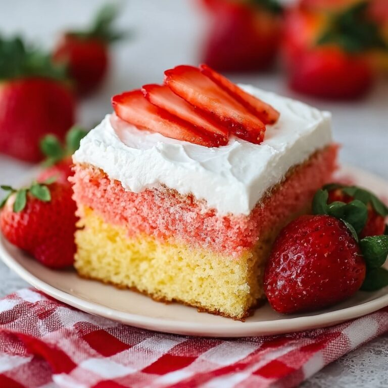 Strawberry Shortcake Poke Cake Recipe