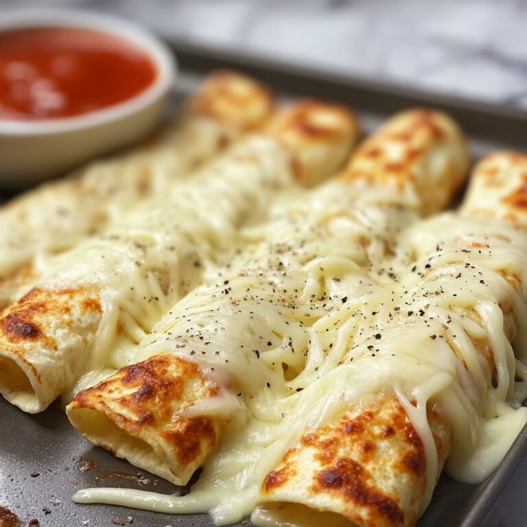 Homemade Cheesy Breadsticks Recipe