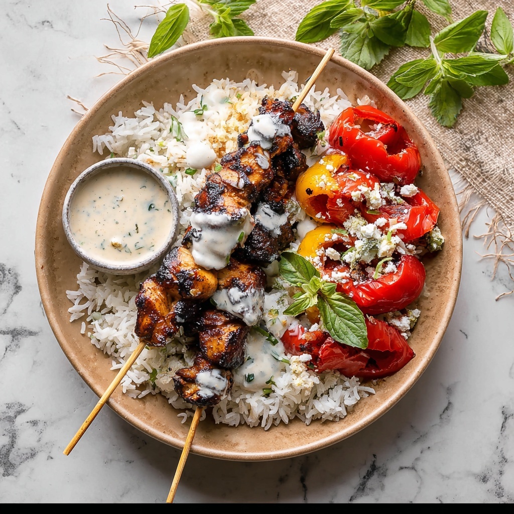 Chicken Tzatziki Rice Bowls Recipe - Recipe Image