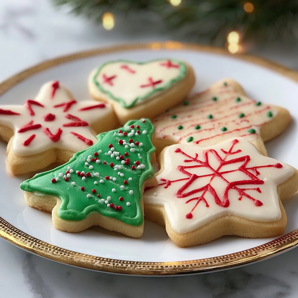 Christmas Butter Cookies Recipe - Recipe Image