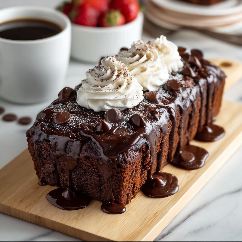 Fudge Brownie Bread Recipe - Recipe Image