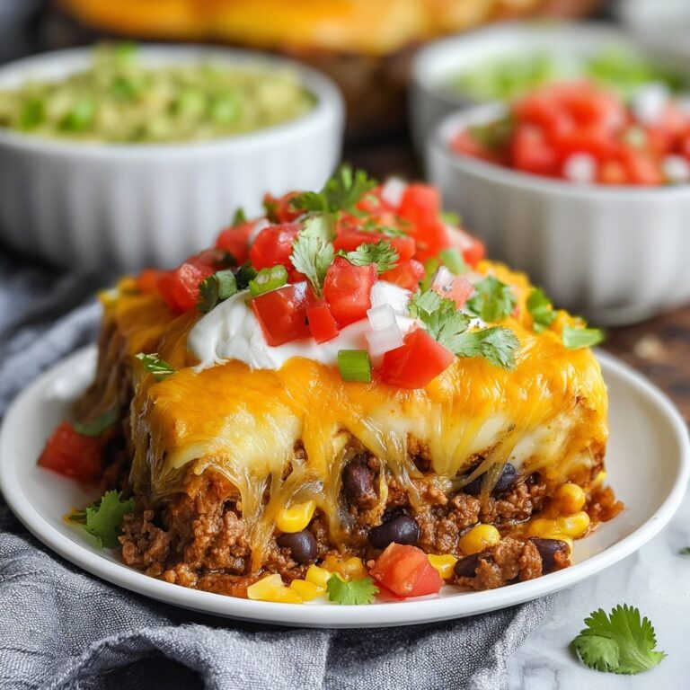 Cornbread Taco Bake Recipe