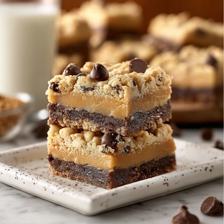 Peanut Butter Cup Gooey Bars Recipe