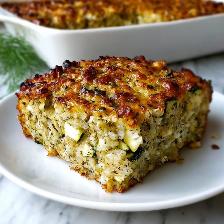 Simple Zucchini Dill Casserole Recipe