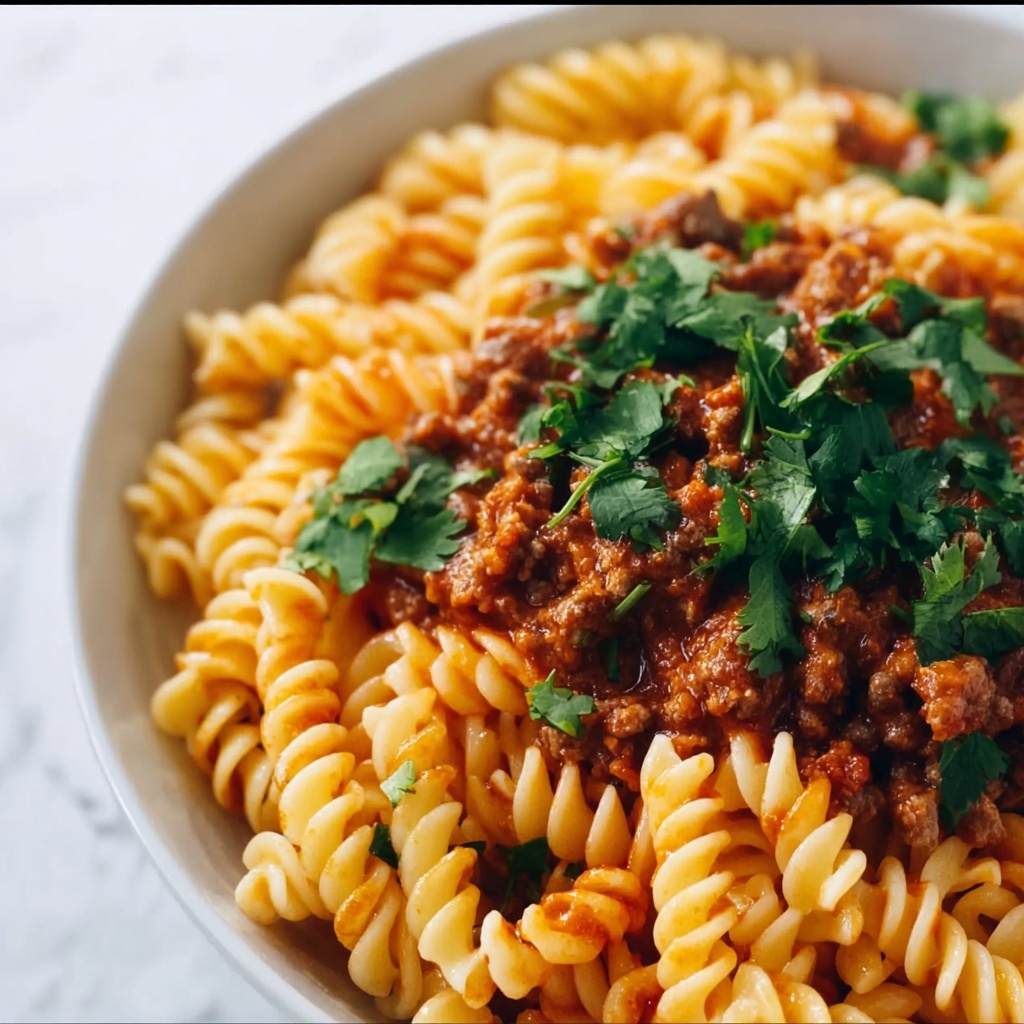 Cheesy Taco Pasta: 30-Minute Dinner Your Family Will Love Recipe - Recipe Image