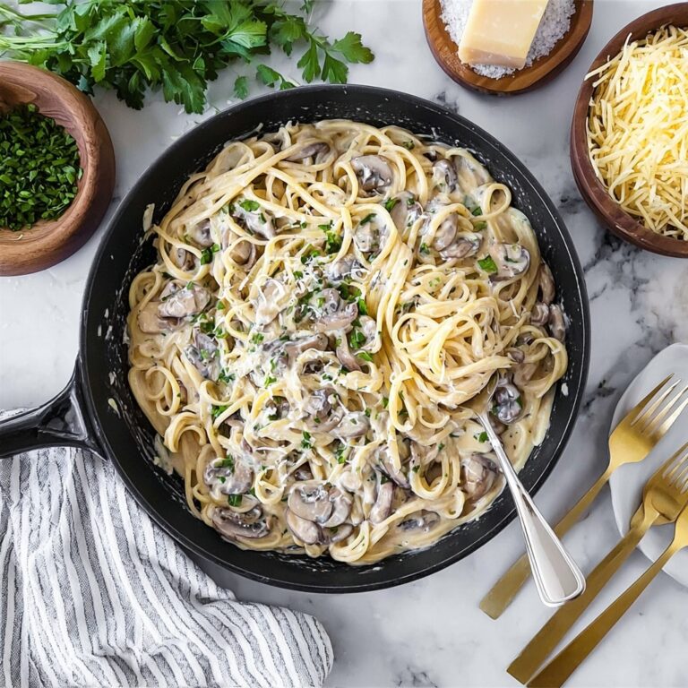 Creamy Mushroom Pasta Recipe