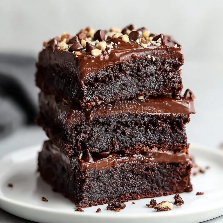 No Bake Nutella Brownies Recipe