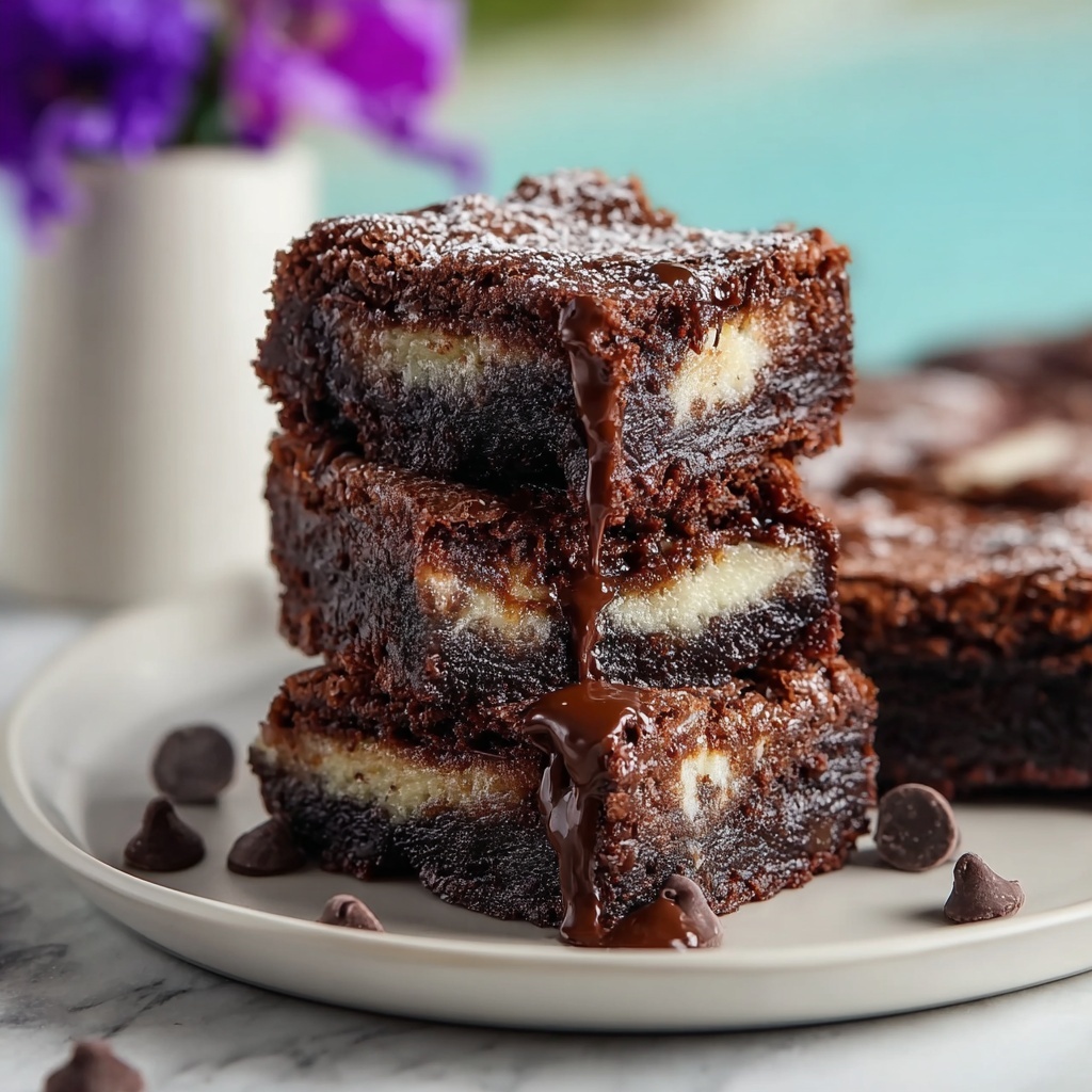 Homemade Keto Cottage Cheese Brownies Recipe - Recipe Image