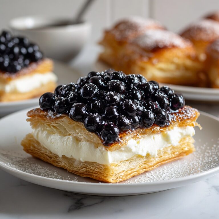 Decadent Blueberry Cream Cheese Danish Recipe