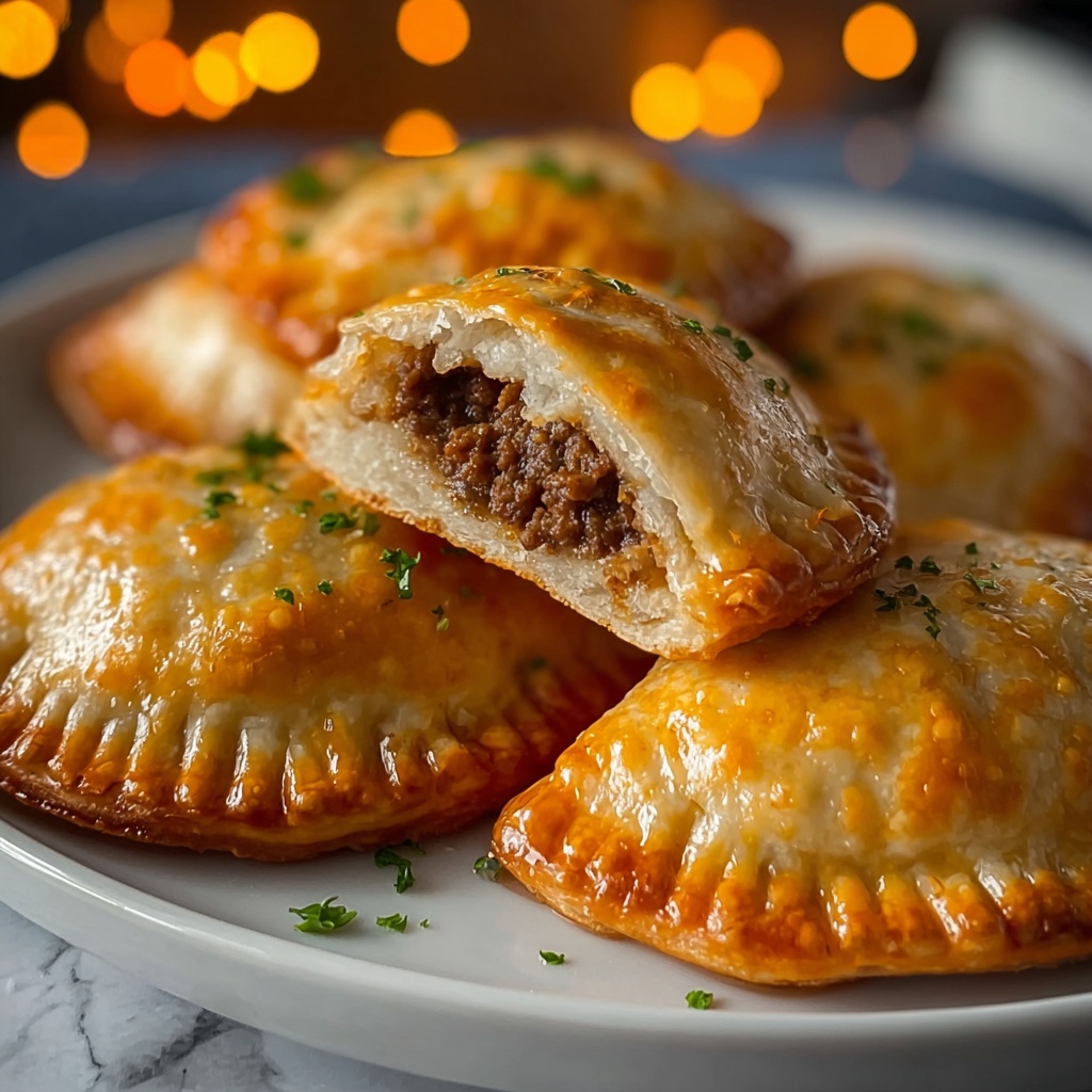 Ground Beef Hand Pies Recipe - Recipe Image