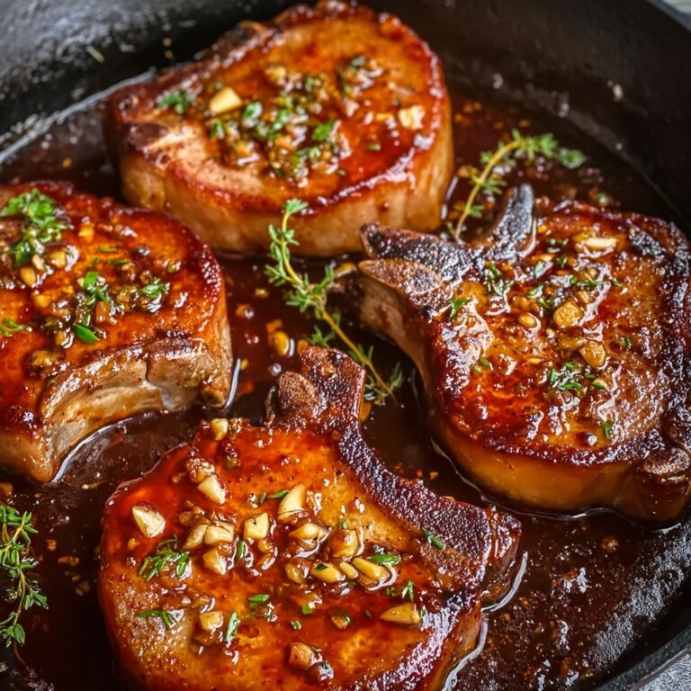 Maple Glazed Pork Chops Recipe