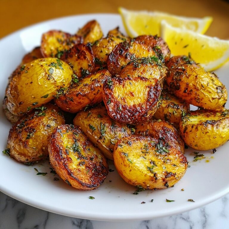 Easy Greek Lemon Potatoes Recipe: Creamy, Zesty Delight! Recipe