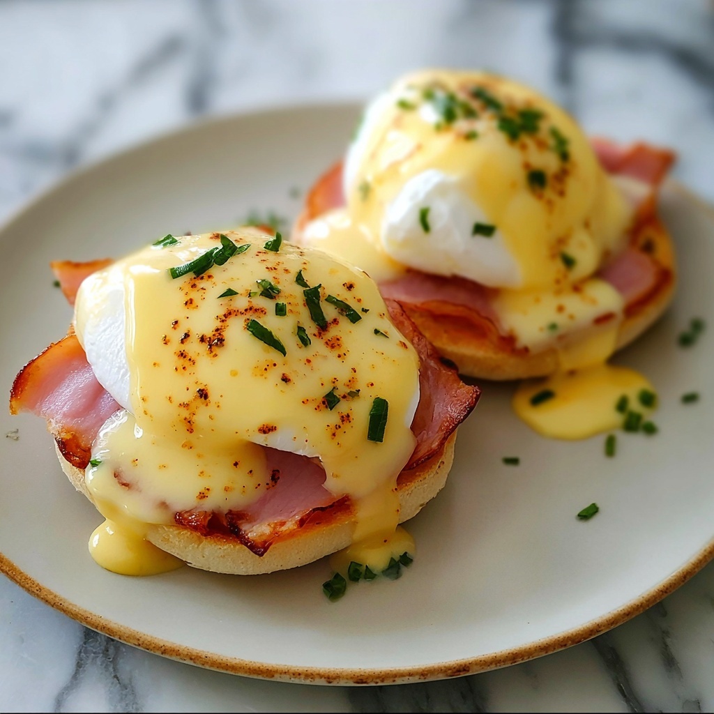 Classic Eggs Benedict Recipe - Recipe Image